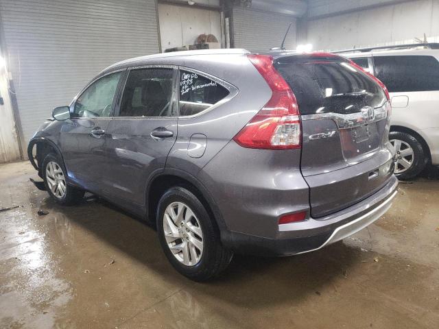 2HKRM4H73FH641255 - 2015 HONDA CR-V EXL GRAY photo 2