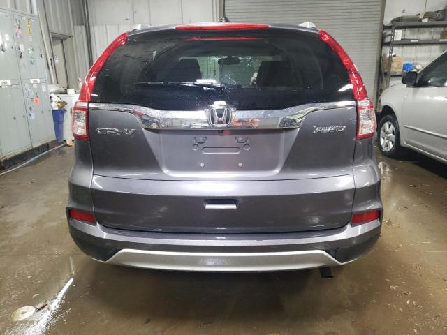 2HKRM4H73FH641255 - 2015 HONDA CR-V EXL GRAY photo 6