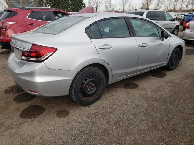 2HGFB2F54FH044740 - 2015 HONDA CIVIC LX SILVER photo 3