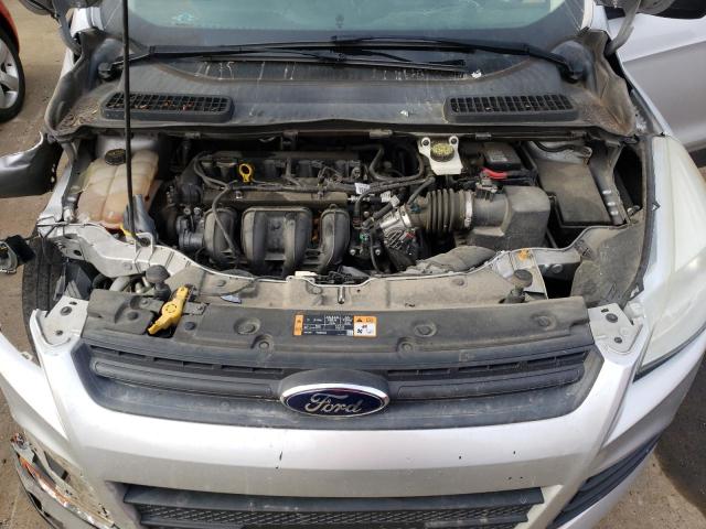 1FMCU0F71EUB42830 - 2014 FORD ESCAPE S SILVER photo 11