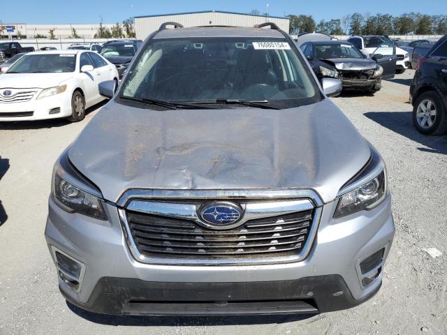 JF2SKAUCXKH475366 - 2019 SUBARU FORESTER LIMITED SILVER photo 5