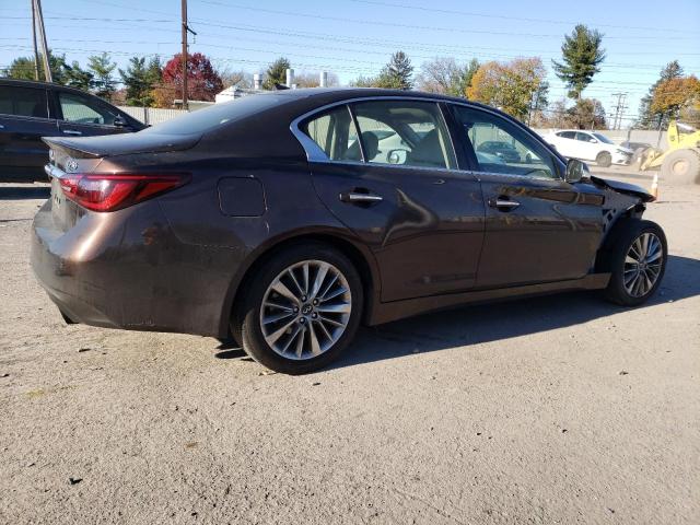 JN1EV7AR4JM430544 - 2018 INFINITI Q50 LUXE PURPLE photo 3