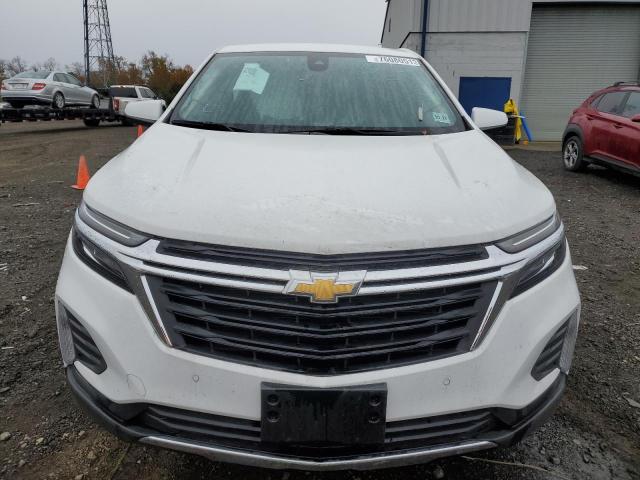 3GNAXUEV0NS223500 - 2022 CHEVROLET EQUINOX LT WHITE photo 5