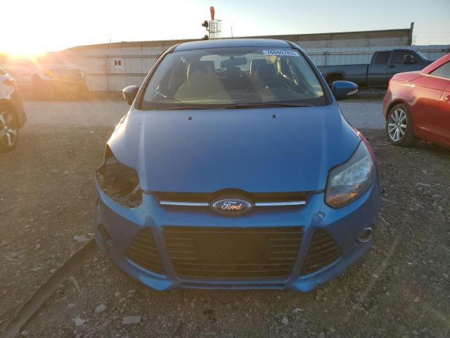 1FADP3N20EL253078 - 2014 FORD FOCUS TITANIUM BLUE photo 5