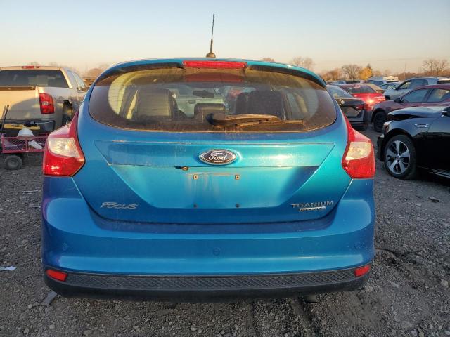 1FADP3N20EL253078 - 2014 FORD FOCUS TITANIUM BLUE photo 6