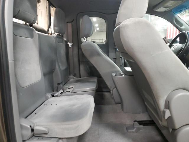 5TEUX4EN6AZ727587 - 2010 TOYOTA TACOMA ACCESS CAB ნაცრისფერი ფოტო 10