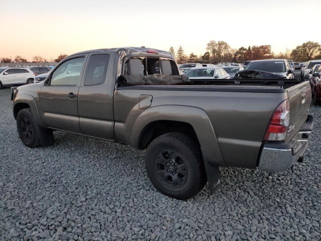 5TEUX4EN6AZ727587 - 2010 TOYOTA TACOMA ACCESS CAB ნაცრისფერი ფოტო 2