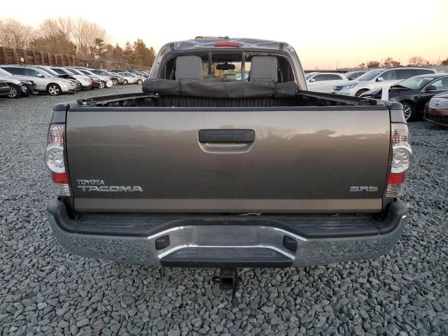 5TEUX4EN6AZ727587 - 2010 TOYOTA TACOMA ACCESS CAB ნაცრისფერი ფოტო 6