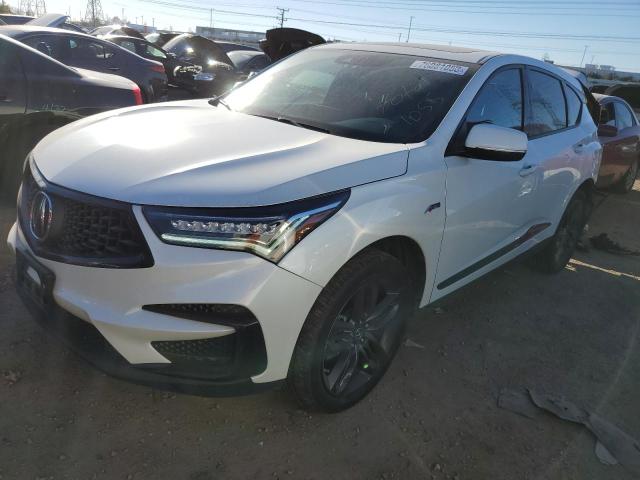 5J8TC2H67KL007250 - 2019 ACURA RDX A-SPEC WHITE photo 1