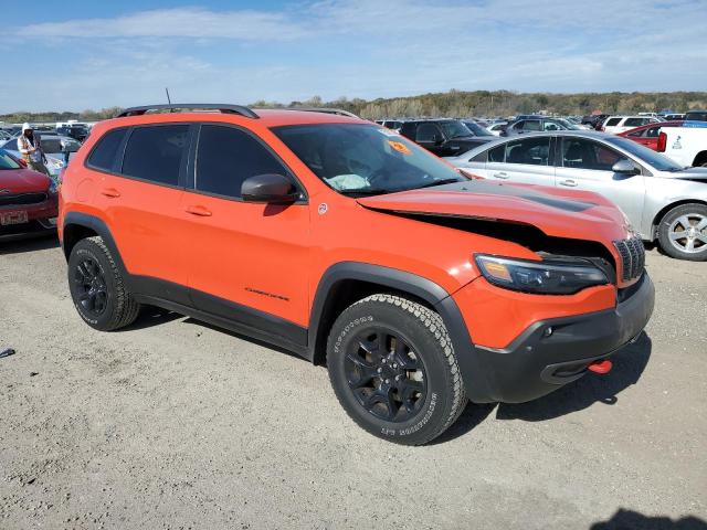 1C4PJMBX2MD129109 - 2021 JEEP CHEROKEE TRAILHAWK ORANGE photo 4