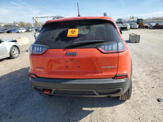 1C4PJMBX2MD129109 - 2021 JEEP CHEROKEE TRAILHAWK ORANGE photo 6