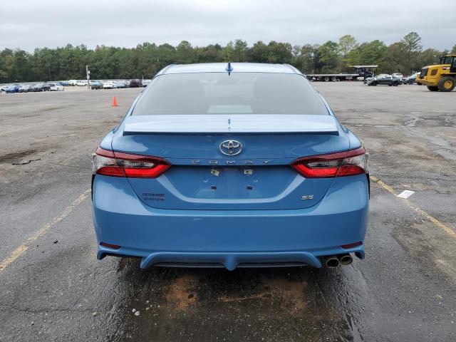 4T1G11AK5PU078404 - 2023 TOYOTA CAMRY SE NIGHT SHADE BLUE photo 6