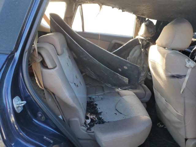 JTMBD33V966004527 - 2006 TOYOTA RAV4 BLUE photo 10