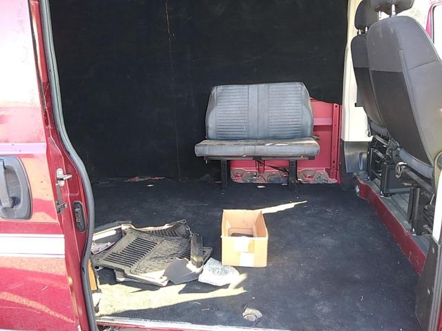 3C6TRVDG6HE500892 - 2017 RAM PROMASTER 2500 HIGH ბურგუნდია ფოტო 11