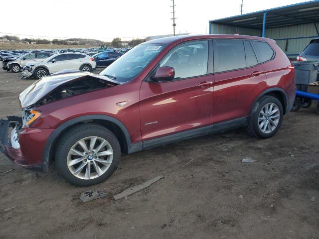 5UXWX9C52E0D18759 - 2014 BMW X3 XDRIVE28I RED photo 1