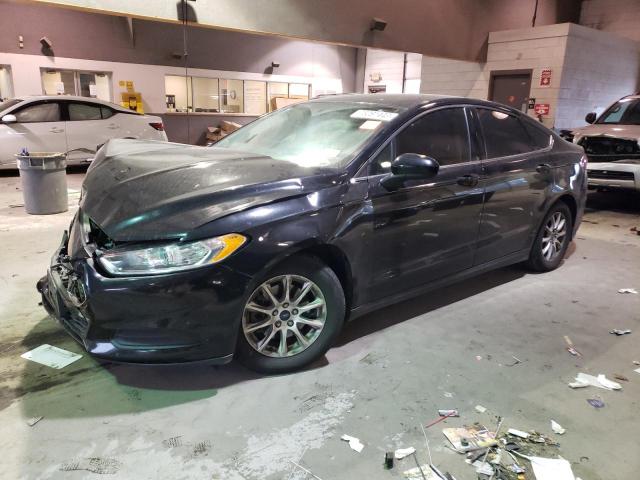 1FA6P0G71G5119557 - 2016 FORD FUSION S BLACK photo 1