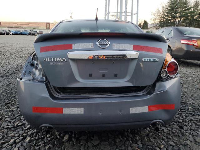 1N4CL2APXAC118610 - 2010 NISSAN ALTIMA HYBRID BLUE photo 6