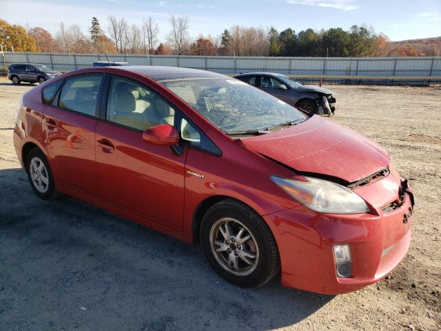 JTDKN3DU1A0136017 - 2010 TOYOTA PRIUS RED photo 4