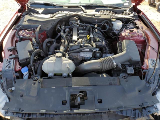 1FA6P8TH1N5145182 - 2022 FORD MUSTANG RED photo 11