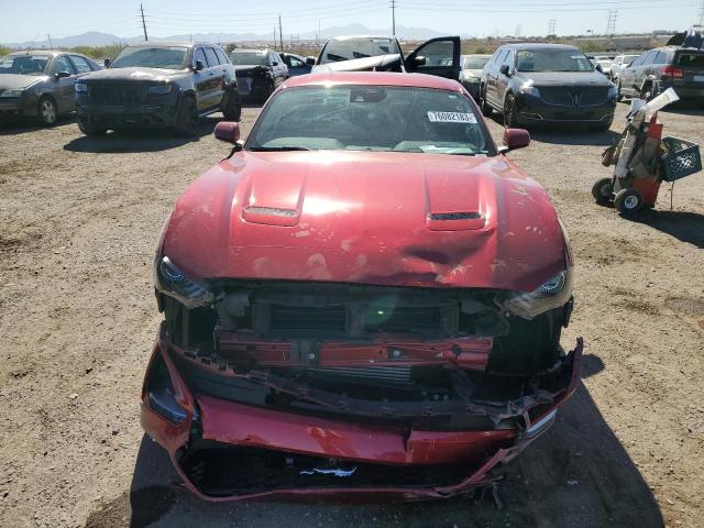 1FA6P8TH1N5145182 - 2022 FORD MUSTANG RED photo 5