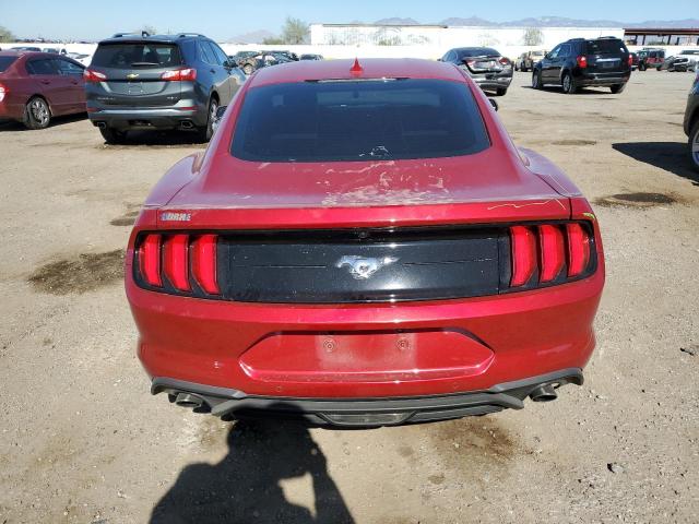 1FA6P8TH1N5145182 - 2022 FORD MUSTANG RED photo 6