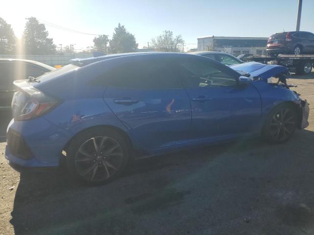 SHHFK7G45JU233167 - 2018 HONDA CIVIC SPORT BLUE photo 3