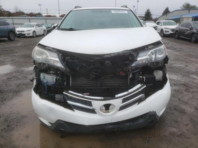 2T3RFREV8DW120127 - 2013 TOYOTA RAV4 XLE WHITE photo 5