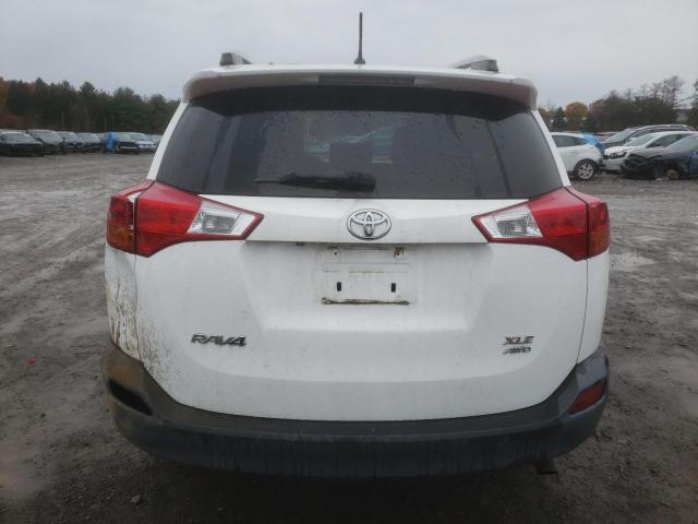 2T3RFREV8DW120127 - 2013 TOYOTA RAV4 XLE WHITE photo 6