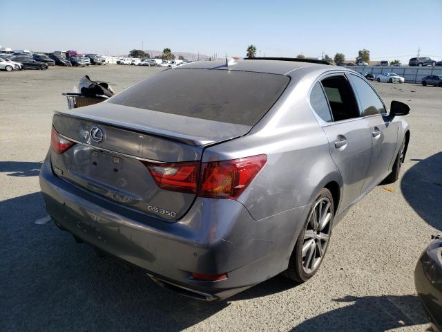 JTHBE1BL0FA001304 - 2015 LEXUS GS 350 GRAY photo 3