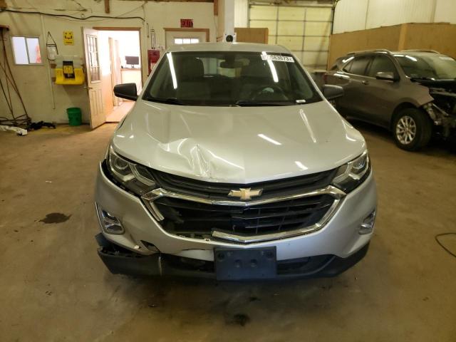 2GNAXHEV3K6149104 - 2019 CHEVROLET EQUINOX LS SILVER photo 5