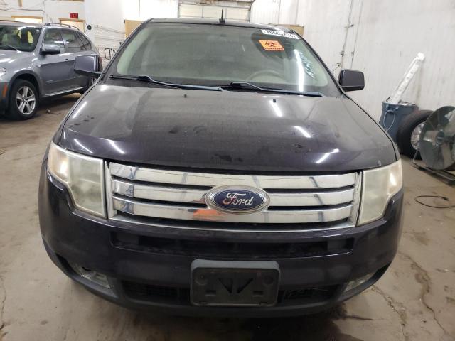 2FMDK38C37BA87683 - 2007 FORD EDGE SEL BLACK photo 5