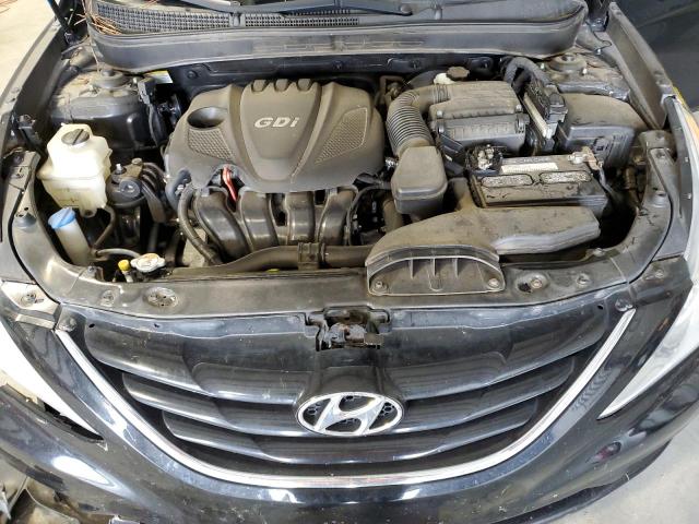 5NPEB4AC8DH702446 - 2013 HYUNDAI SONATA GLS BLACK photo 11