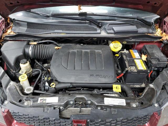 2C4RDGEG0KR768788 - 2019 DODGE GRAND CARA GT RED photo 12