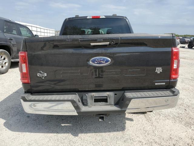 1FTEW1CP1MKD69057 - 2021 FORD F150 SUPERCREW BLACK photo 6