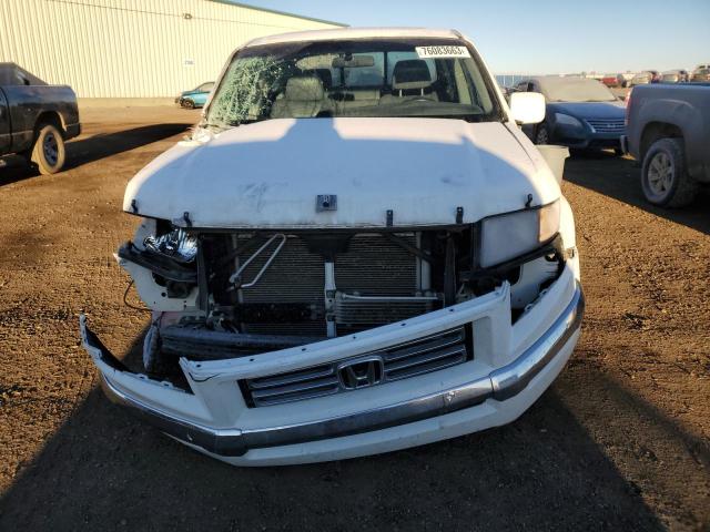 2HJYK16588H000983 - 2008 HONDA RIDGELINE RTL WHITE photo 5