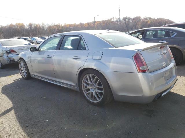 2C3CCAFJXCH800903 - 2012 CHRYSLER 300 SRT-8 SILVER photo 2