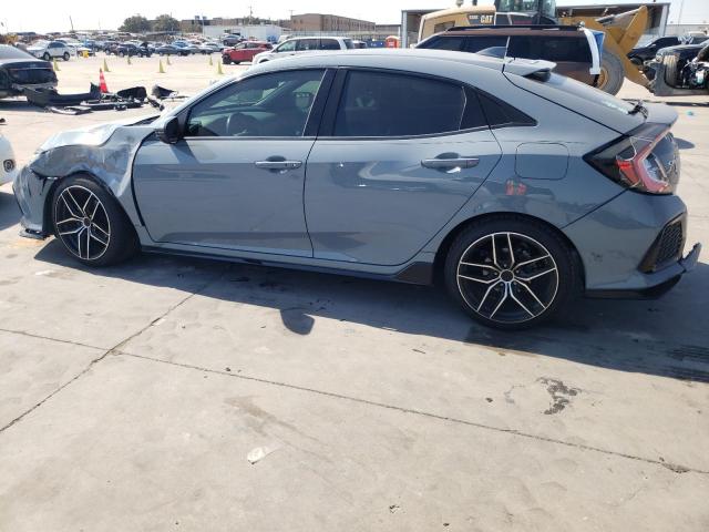 SHHFK7H92HU219280 - 2017 HONDA CIVIC SPORT TOURING BLUE photo 2