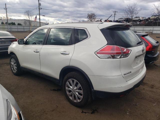 5N1AT2MV7EC857768 - 2014 NISSAN ROGUE S WHITE photo 2