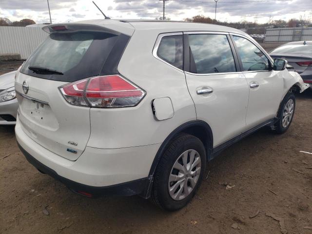 5N1AT2MV7EC857768 - 2014 NISSAN ROGUE S WHITE photo 3