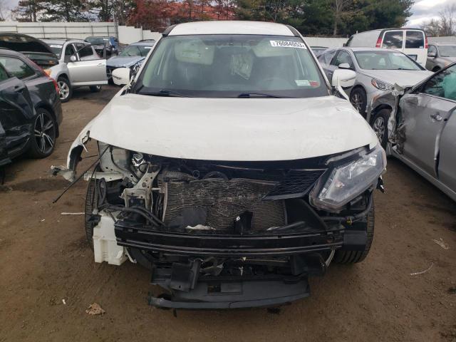 5N1AT2MV7EC857768 - 2014 NISSAN ROGUE S WHITE photo 5