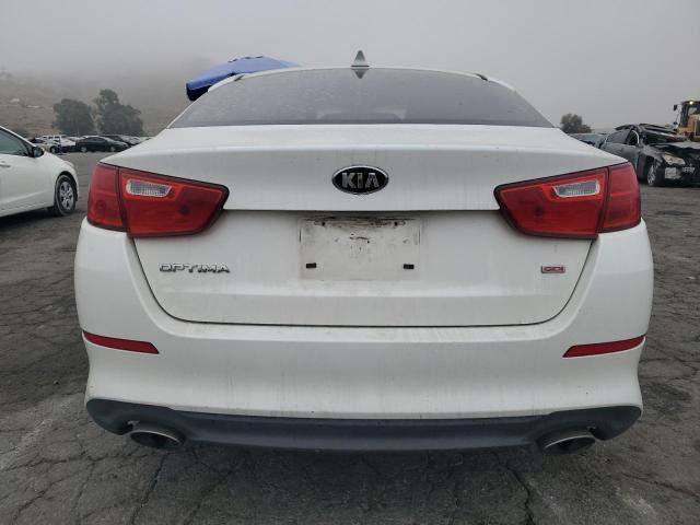 KNAGM4A79F5598538 - 2015 KIA OPTIMA LX WHITE photo 6