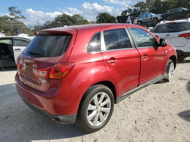 4A4AP4AU9EE021733 - 2014 MITSUBISHI OUTLANDER SE RED photo 3