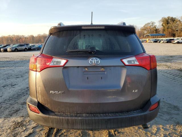 JTMZFREV6EJ014307 - 2014 TOYOTA RAV4 LE GRAY photo 6