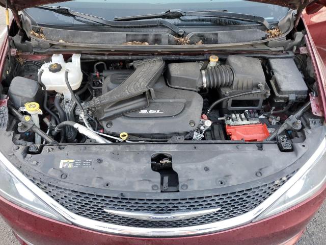 2C4RC1EG7HR804033 - 2017 CHRYSLER PACIFICA TOURING L PLUS RED photo 12