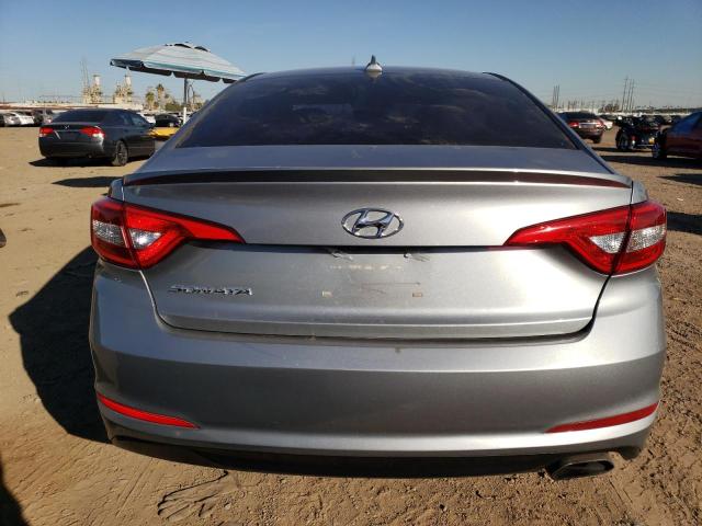 5NPE24AF7GH344609 - 2016 HYUNDAI SONATA SE GRAY photo 6