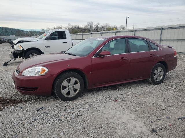 2G1WT57K791222258 - 2009 CHEVROLET IMPALA 1LT MAROON photo 1