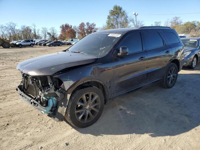 1C4RDJDG6HC847317 - 2017 DODGE DURANGO GT BLACK photo 1