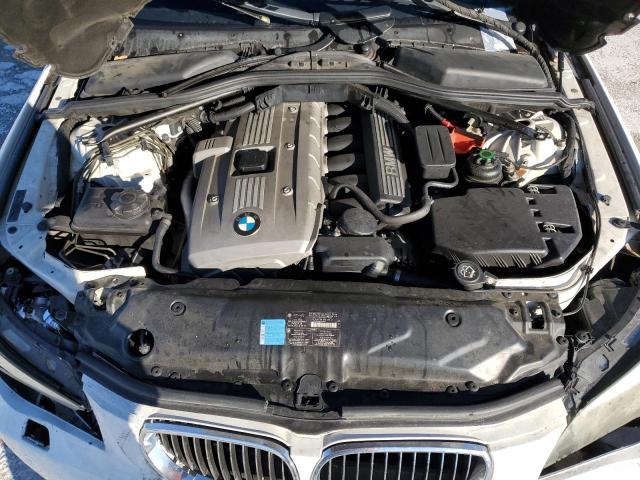 WBANE53507CW68575 - 2007 BMW 525I I WHITE photo 11