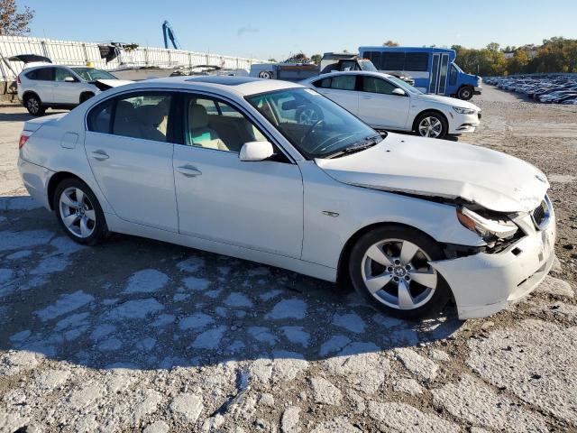WBANE53507CW68575 - 2007 BMW 525I I WHITE photo 4