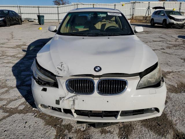 WBANE53507CW68575 - 2007 BMW 525I I WHITE photo 5